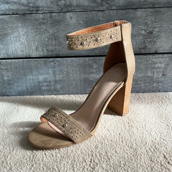 Studded Block Heel Sandals - Picture 2 of 4